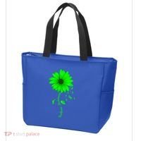 Scoliosis Awareness Sunflower Gift Tote Bag thumb 3