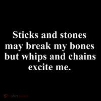 Sticks And Stones May Break My Bones Button thumb 1