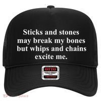 Sticks And Stones May Break My Bones Hat thumb 0