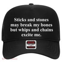 Sticks And Stones May Break My Bones Hat thumb 0