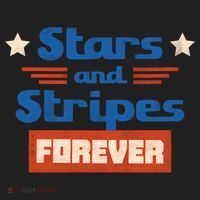 Stars And Stripes Forever Patriotic Holiday Women's Sweatshirt thumb 2