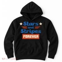 Stars And Stripes Forever Patriotic Holiday Hoodie thumb 0