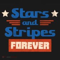 Stars And Stripes Forever Patriotic Holiday Women's Hoodie thumb 2