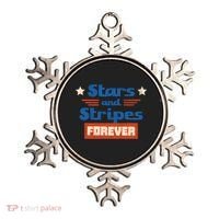 Stars And Stripes Forever Patriotic Holiday Ornament thumb 0