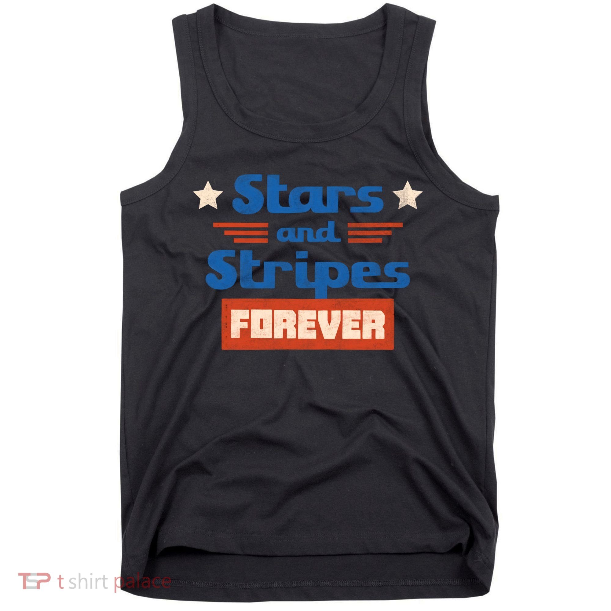 Stars And Stripes Forever Patriotic Holiday Tank Top