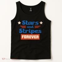 Stars And Stripes Forever Patriotic Holiday Tank Top thumb 2
