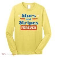 Stars And Stripes Forever Patriotic Holiday Long Sleeve Shirt thumb 0