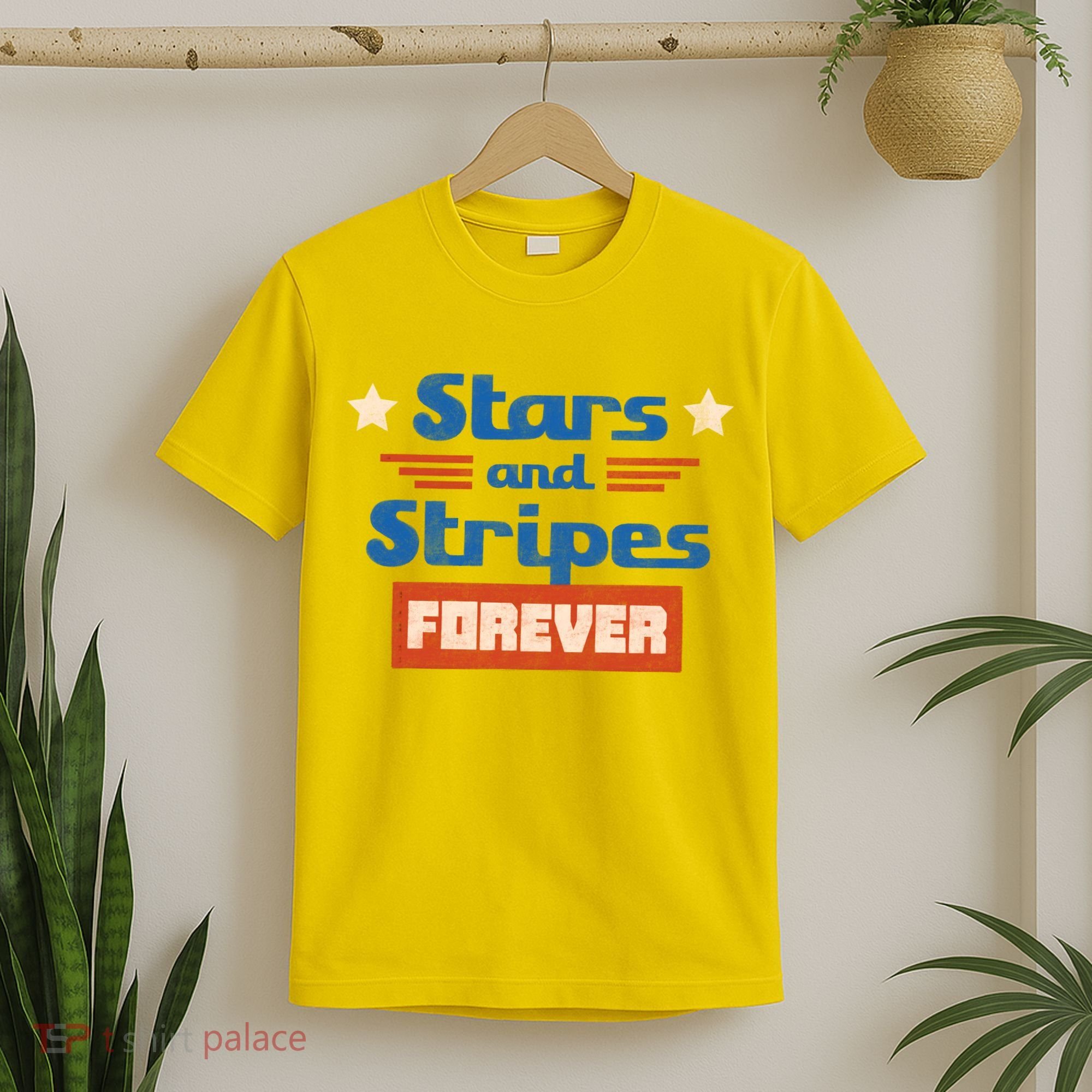 Stars And Stripes Forever Patriotic Holiday T-Shirt
