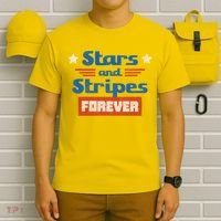 Stars And Stripes Forever Patriotic Holiday T-Shirt thumb 6
