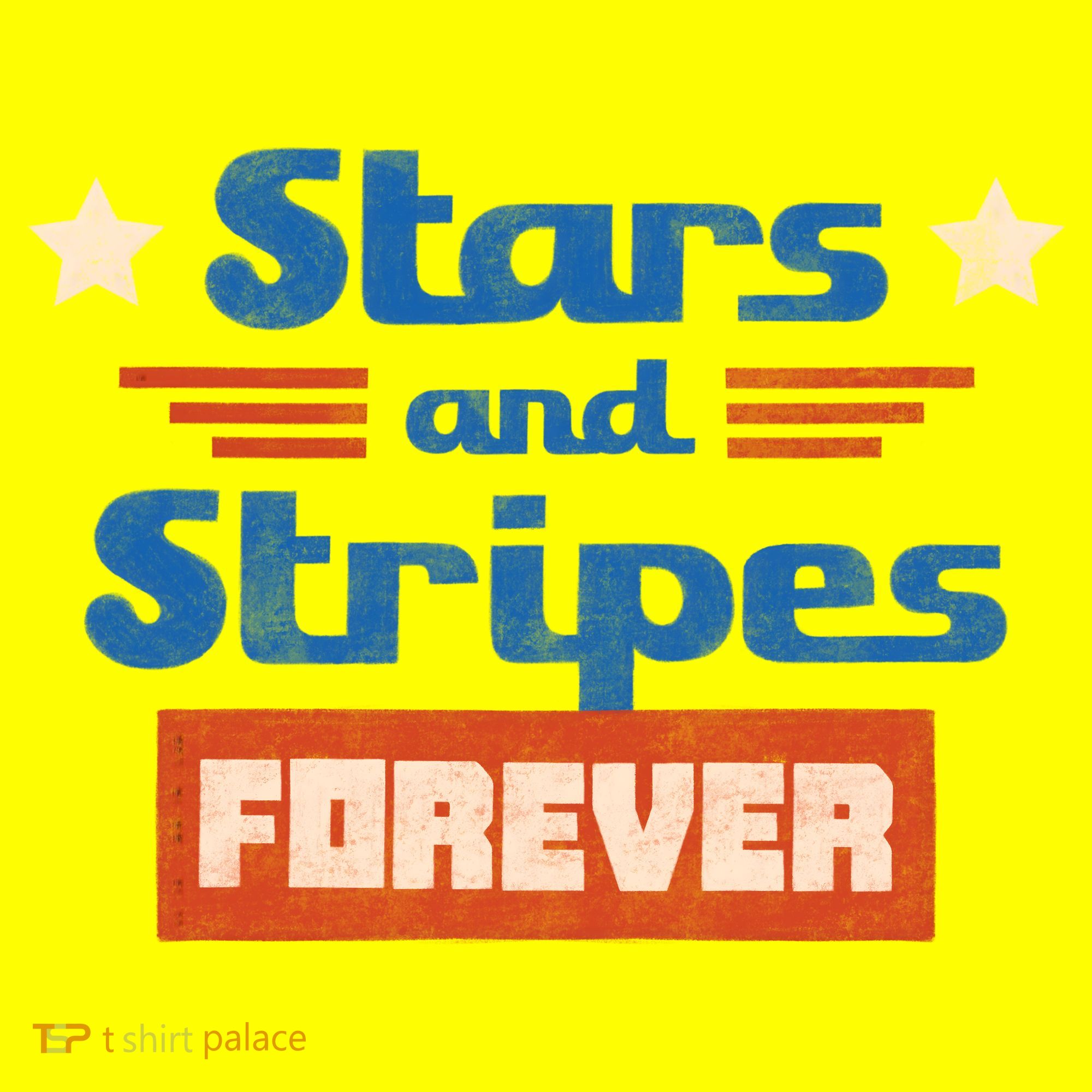 Stars And Stripes Forever Patriotic Holiday Baby Bodysuit