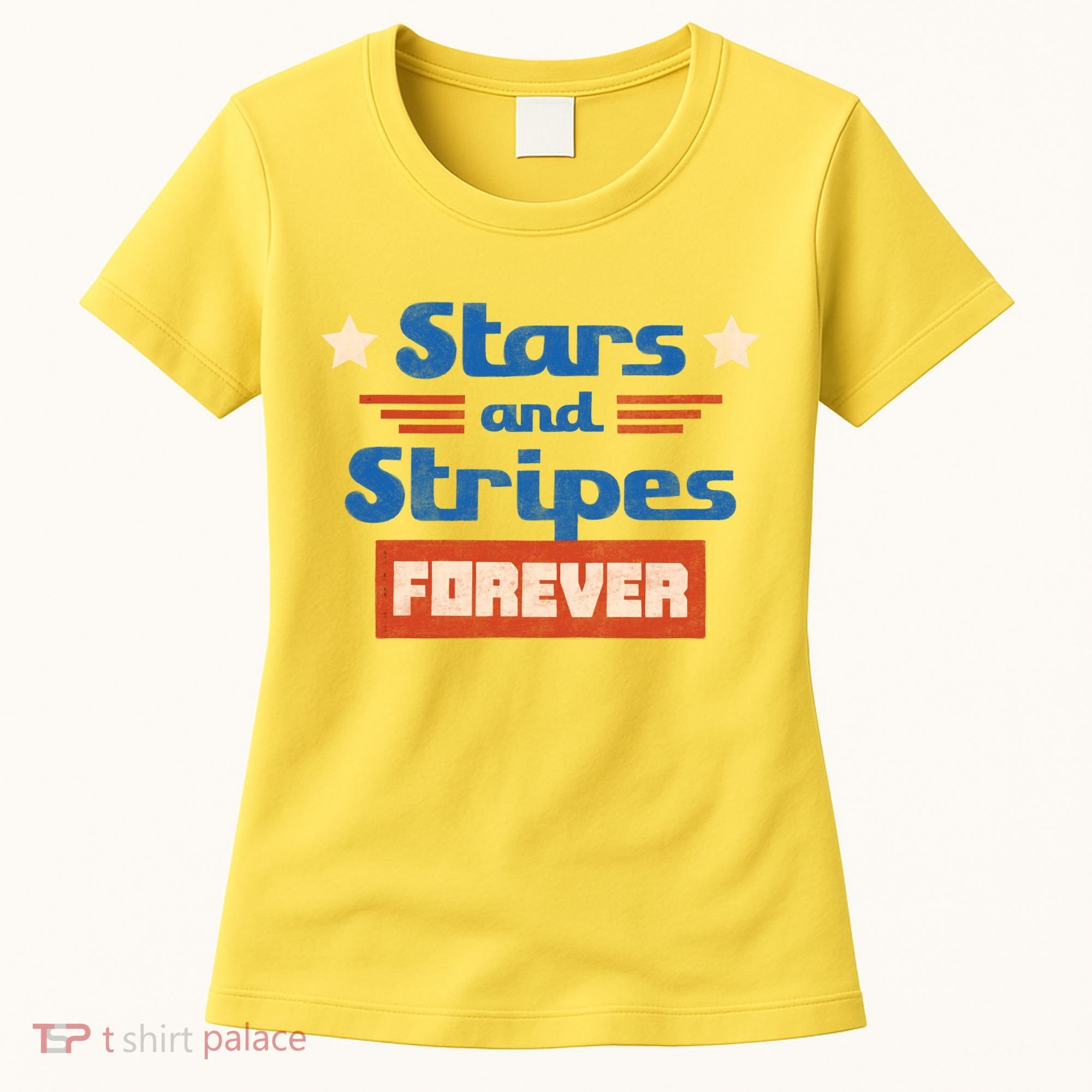 Stars And Stripes Forever Patriotic Holiday Women's T-Shirt