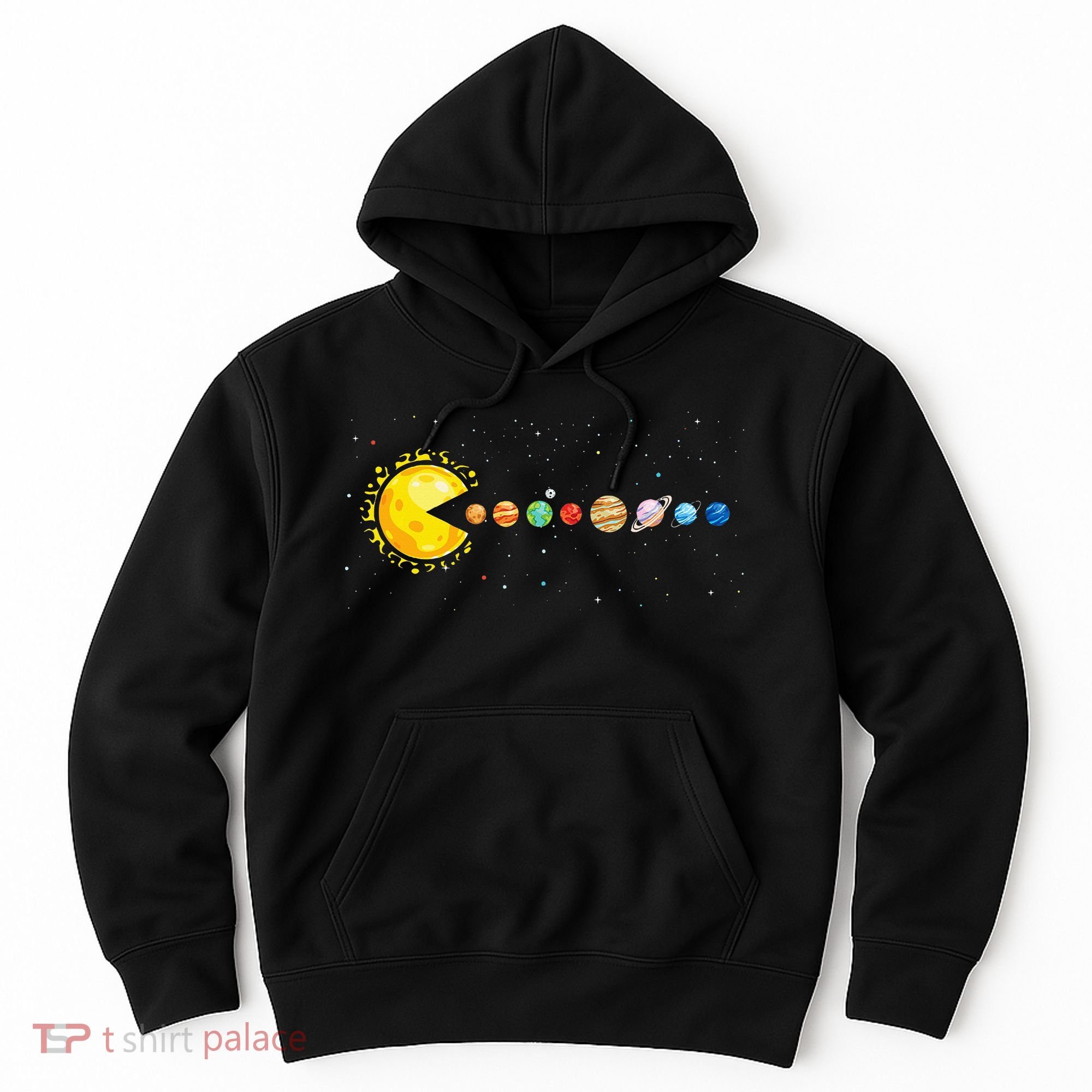 Space Astronomer Science Astronaut Sun Eat Planet Video Game Hoodie