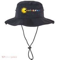 Space Astronomer Science Astronaut Sun Eat Planet Video Game Bucket Hat thumb 0