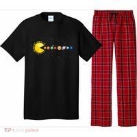 Space Astronomer Science Astronaut Sun Eat Planet Video Game Pajama Set thumb 0