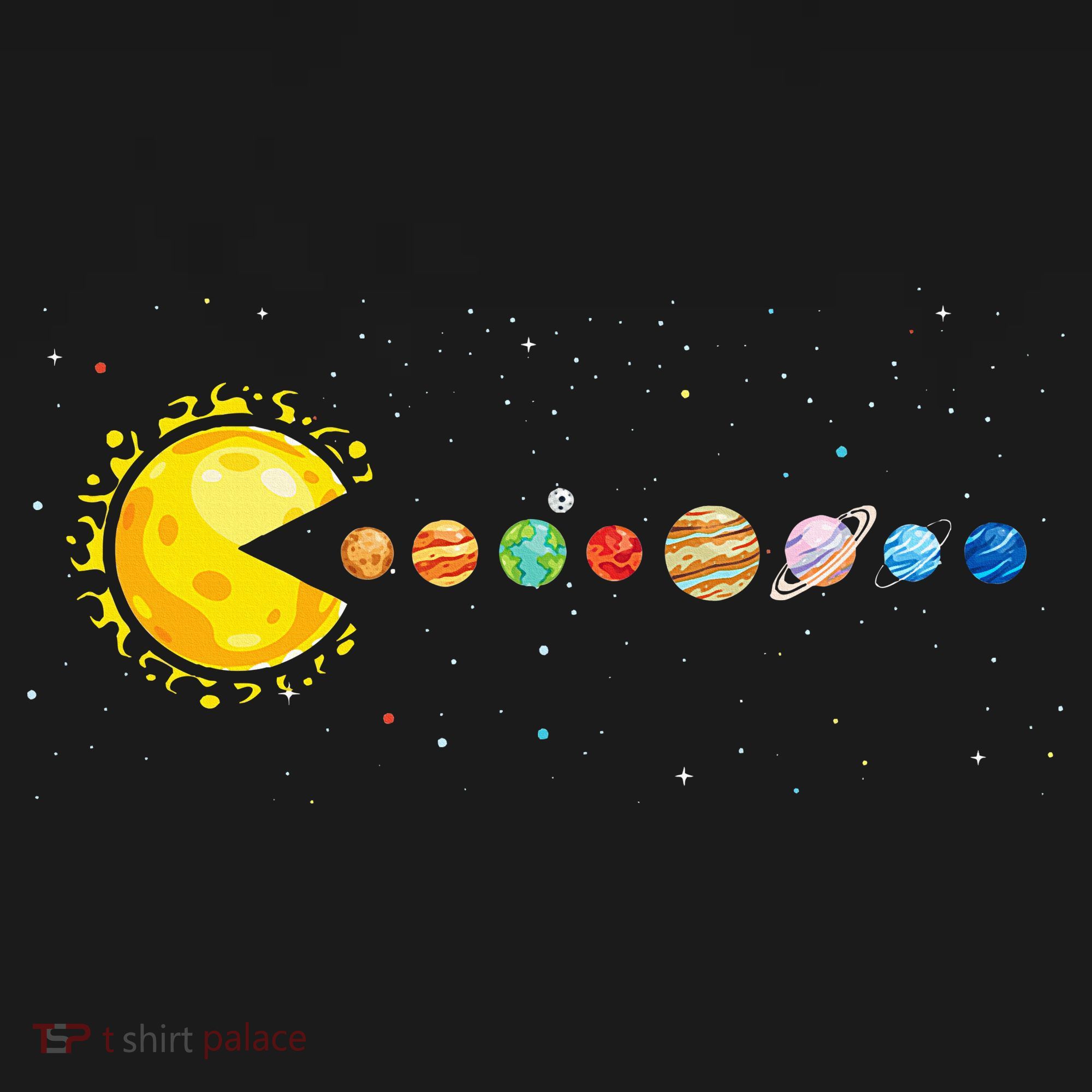 Space Astronomer Science Astronaut Sun Eat Planet Video Game Pajama Set