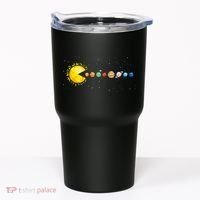 Space Astronomer Science Astronaut Sun Eat Planet Video Game Tumbler thumb 0