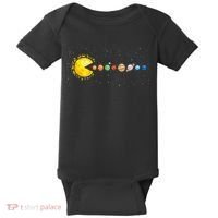 Space Astronomer Science Astronaut Sun Eat Planet Video Game Baby Bodysuit thumb 0