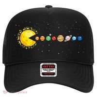 Space Astronomer Science Astronaut Sun Eat Planet Video Game Hat thumb 0