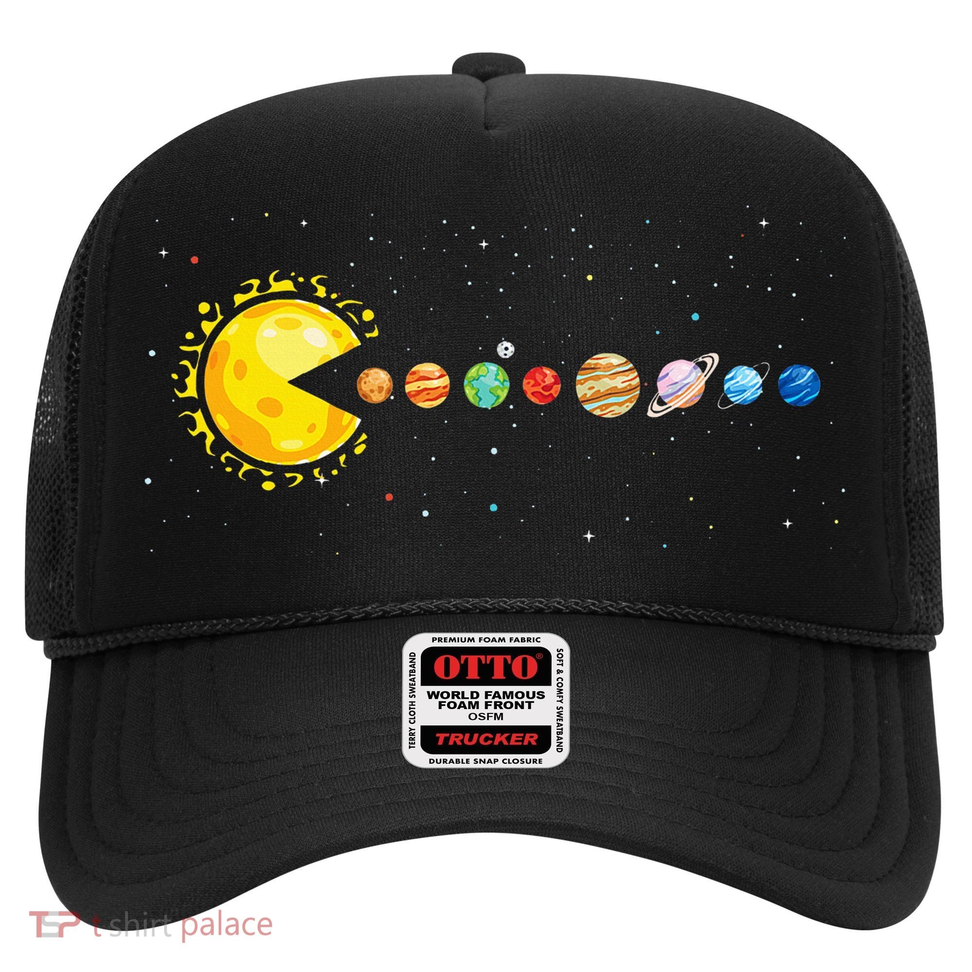 Space Astronomer Science Astronaut Sun Eat Planet Video Game Hat