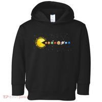 Space Astronomer Science Astronaut Sun Eat Planet Video Game Toddler Hoodie thumb 0
