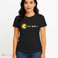 Space Astronomer Science Astronaut Sun Eat Planet Video Game Women's T-Shirt thumb 4