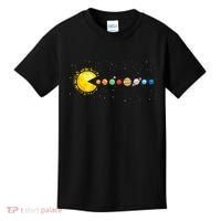 Space Astronomer Science Astronaut Sun Eat Planet Video Game Kids T-Shirt thumb 0