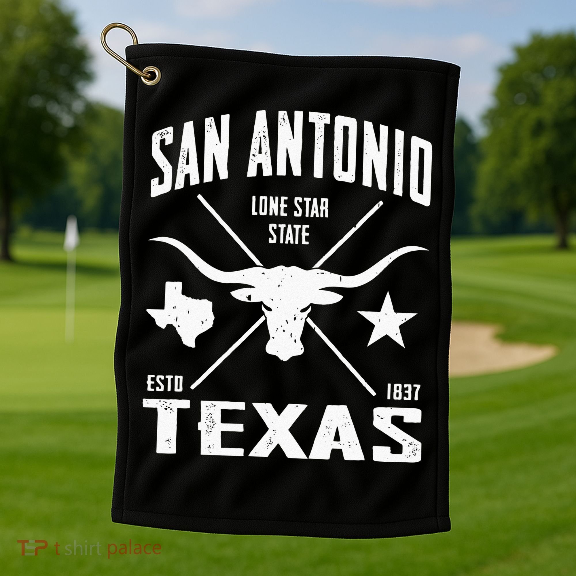 San Antonio Golf Towel