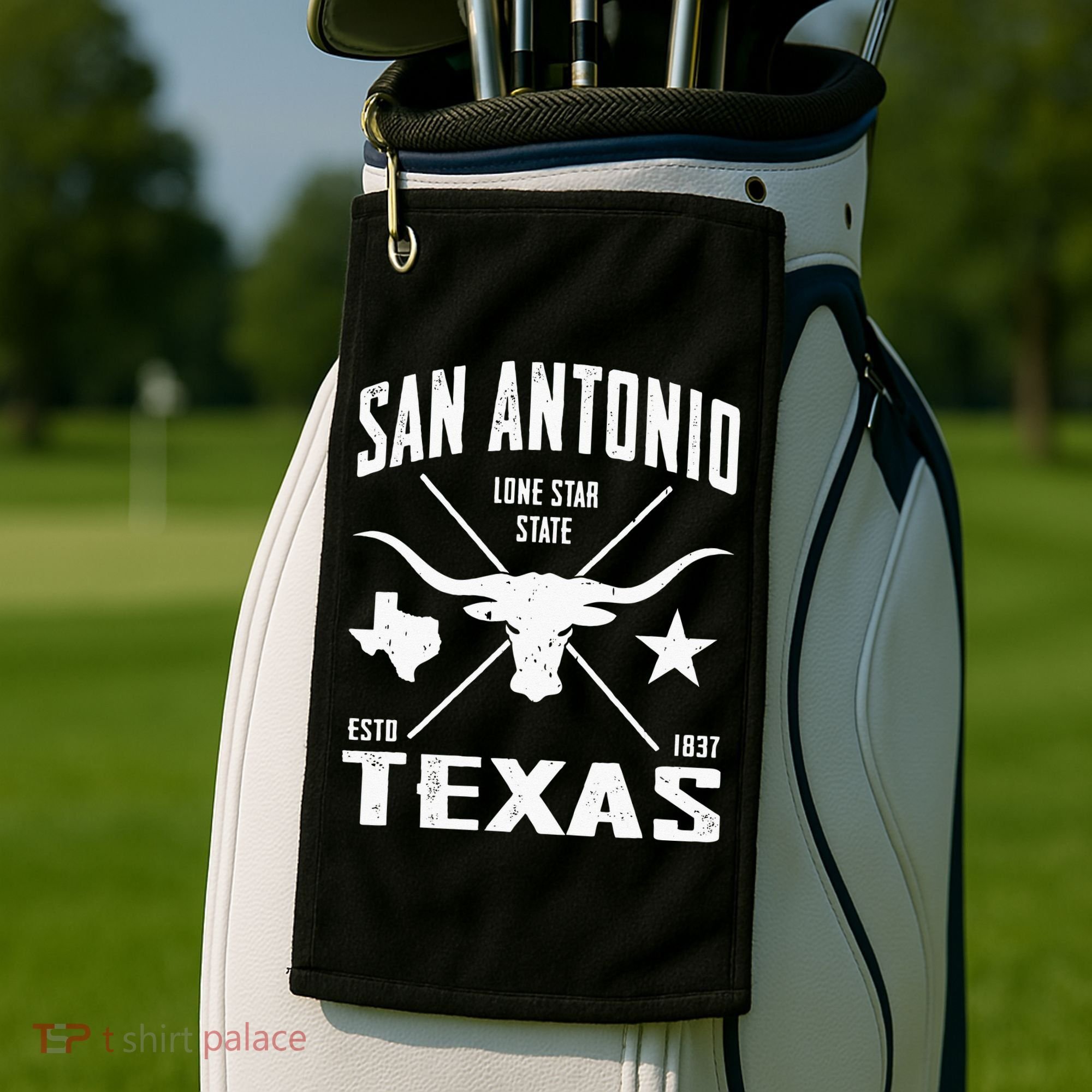 San Antonio Golf Towel