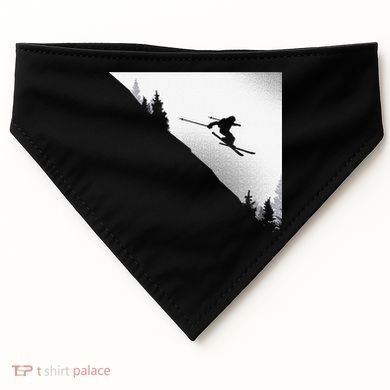 Ski Apparel Skiing Skier Ski USA-Made Doggie Bandana