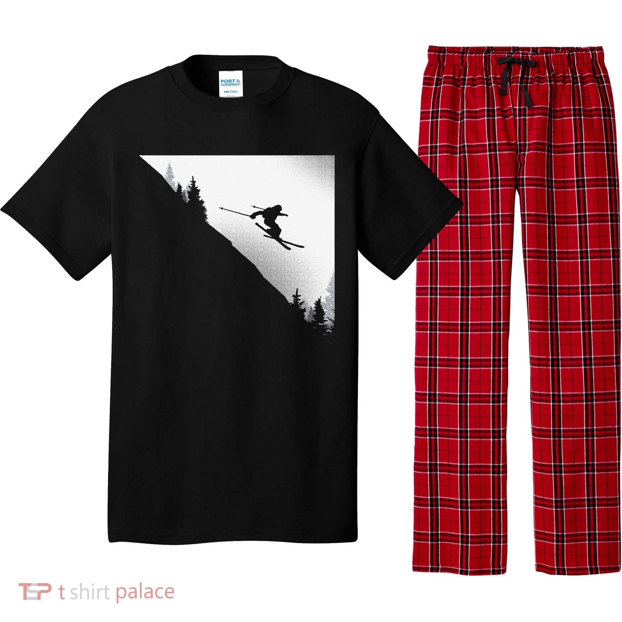 Ski Apparel Skiing Skier Ski Pajama Set