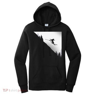Ski Apparel Skiing Skier Ski Women's Hoodie