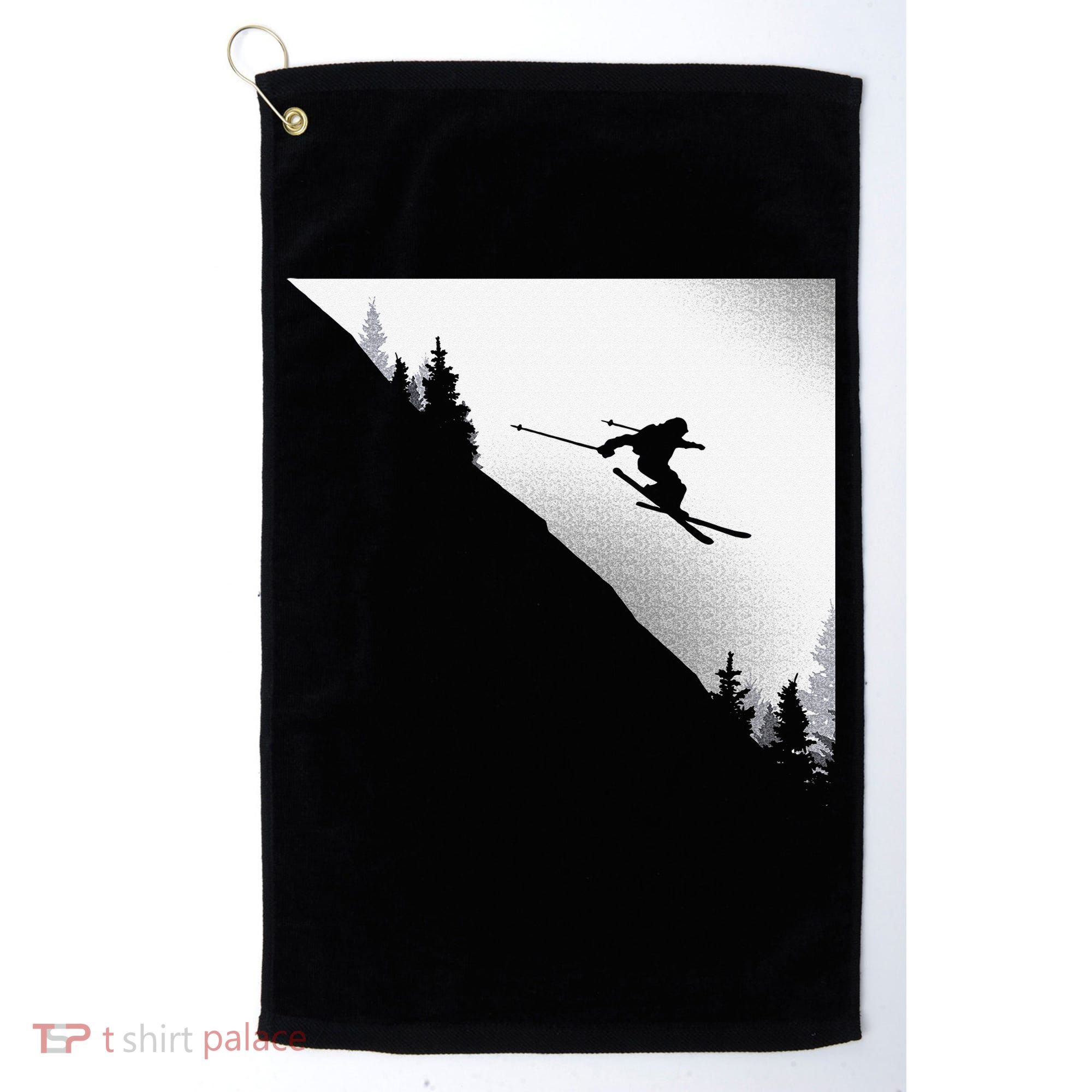 Ski Apparel Skiing Skier Ski Golf Towel
