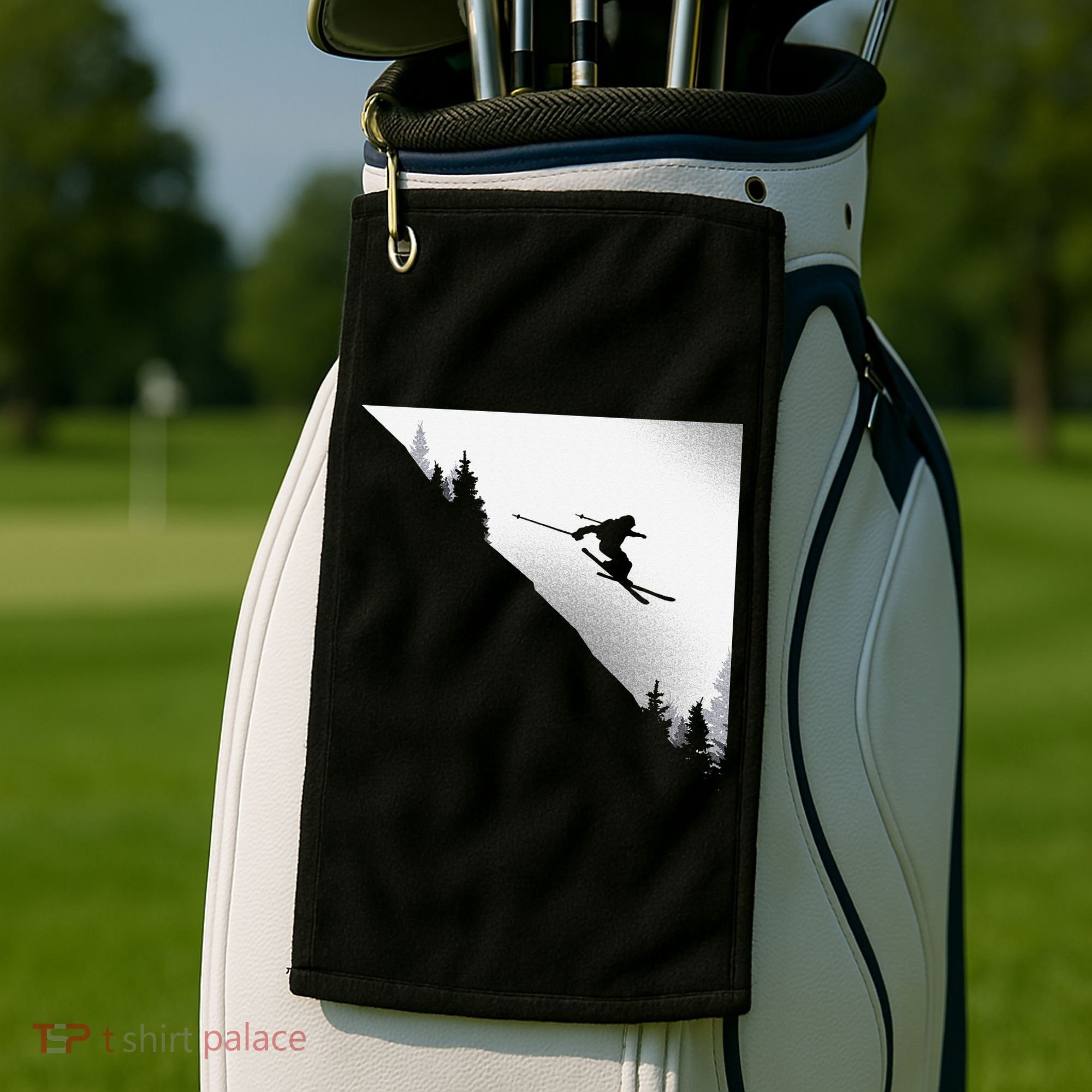 Ski Apparel Skiing Skier Ski Golf Towel