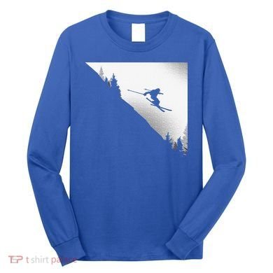 Ski Apparel Skiing Skier Ski Long Sleeve Shirt