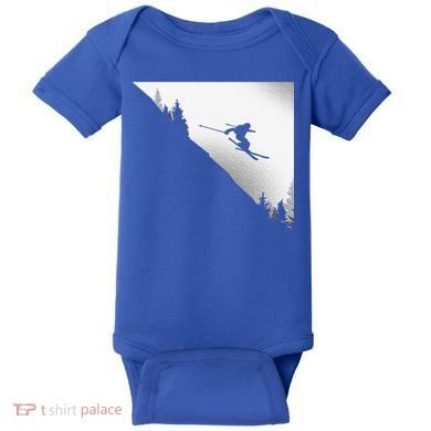 Ski Apparel Skiing Skier Ski Baby Bodysuit