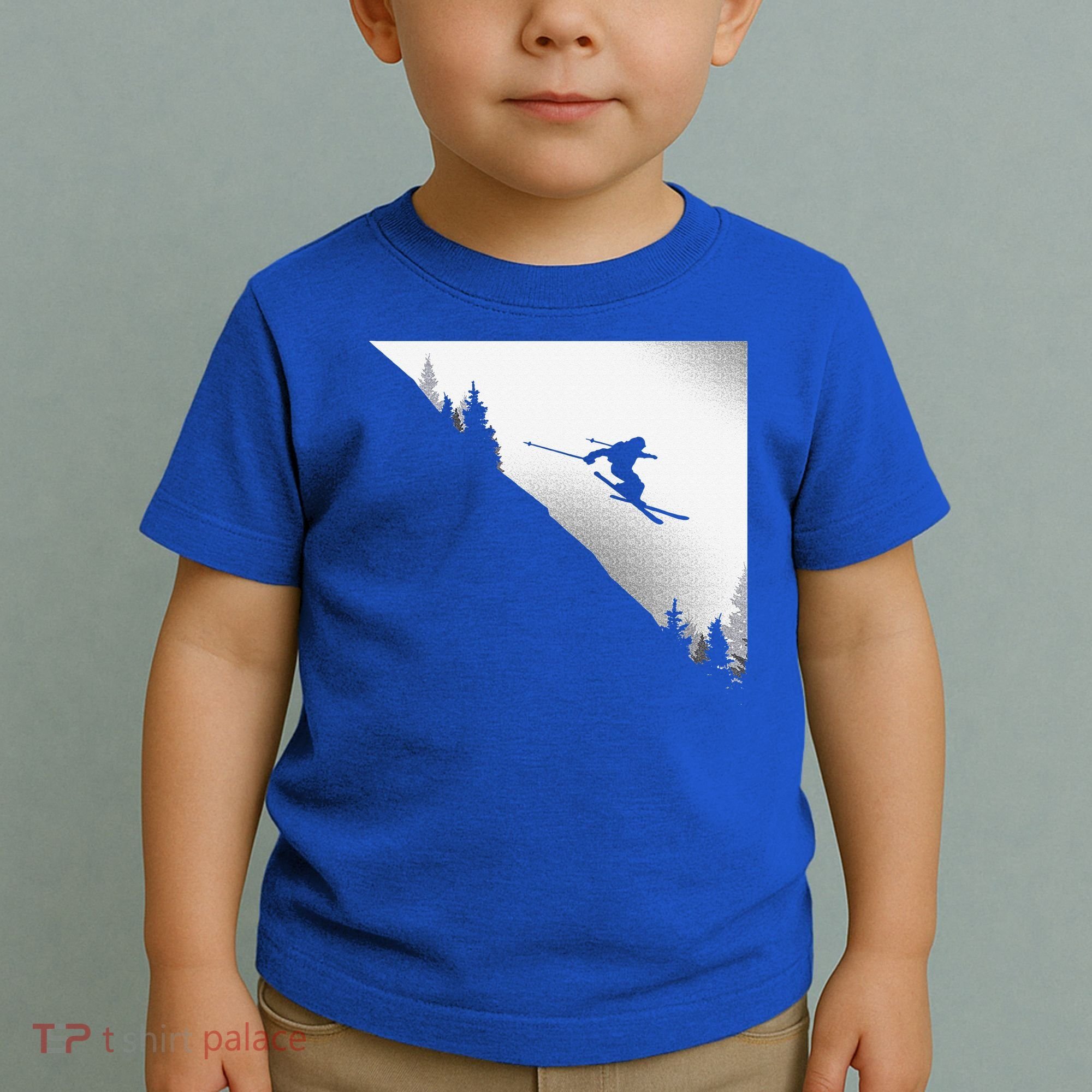 Ski Apparel Skiing Skier Ski Toddler T-Shirt