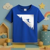 Ski Apparel Skiing Skier Ski Toddler T-Shirt thumb 3