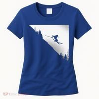 Ski Apparel Skiing Skier Ski Women's T-Shirt thumb 0