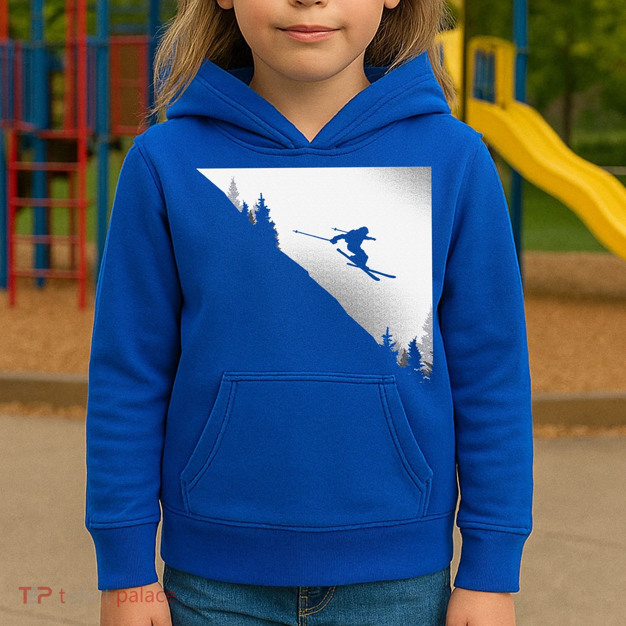 Ski Apparel Skiing Skier Ski Kids Hoodie