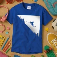 Ski Apparel Skiing Skier Ski Kids T-Shirt thumb 3