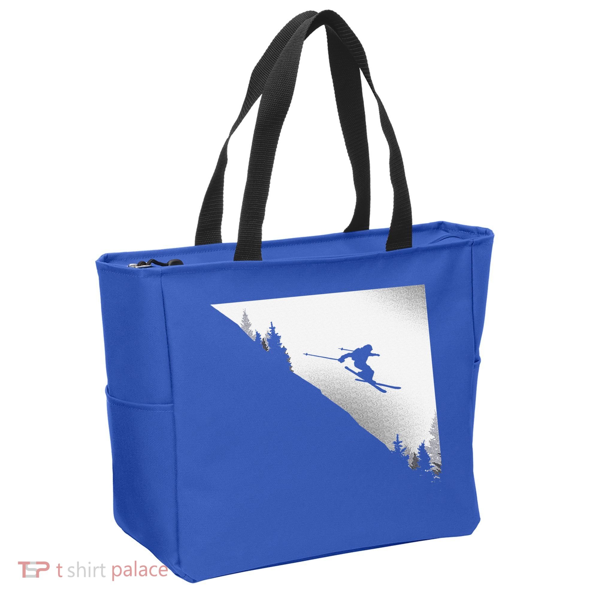 Ski Apparel Skiing Skier Ski Tote Bag