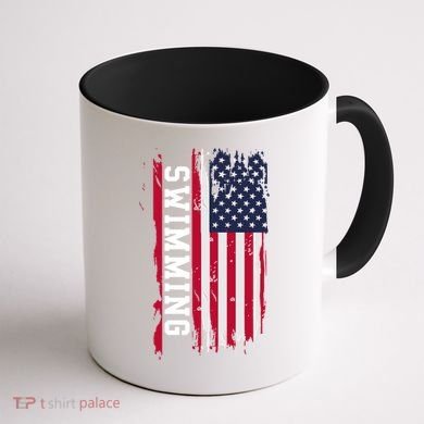 Swimming And Swimmers Gift Coffee Mug back