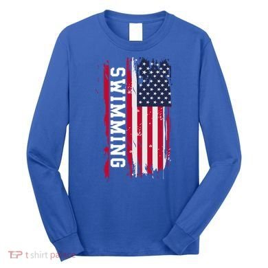 Swimming And Swimmers Gift Long Sleeve Shirt