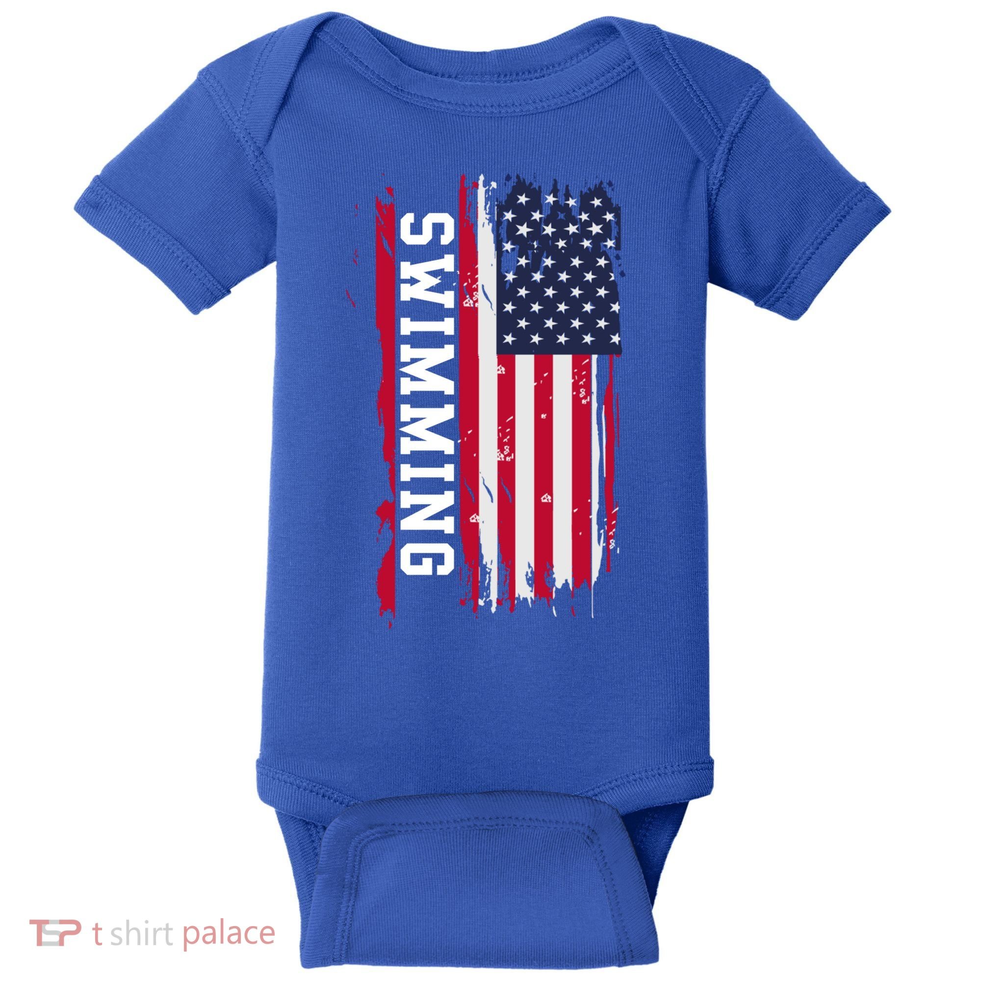 Swimming And Swimmers Gift Baby Bodysuit