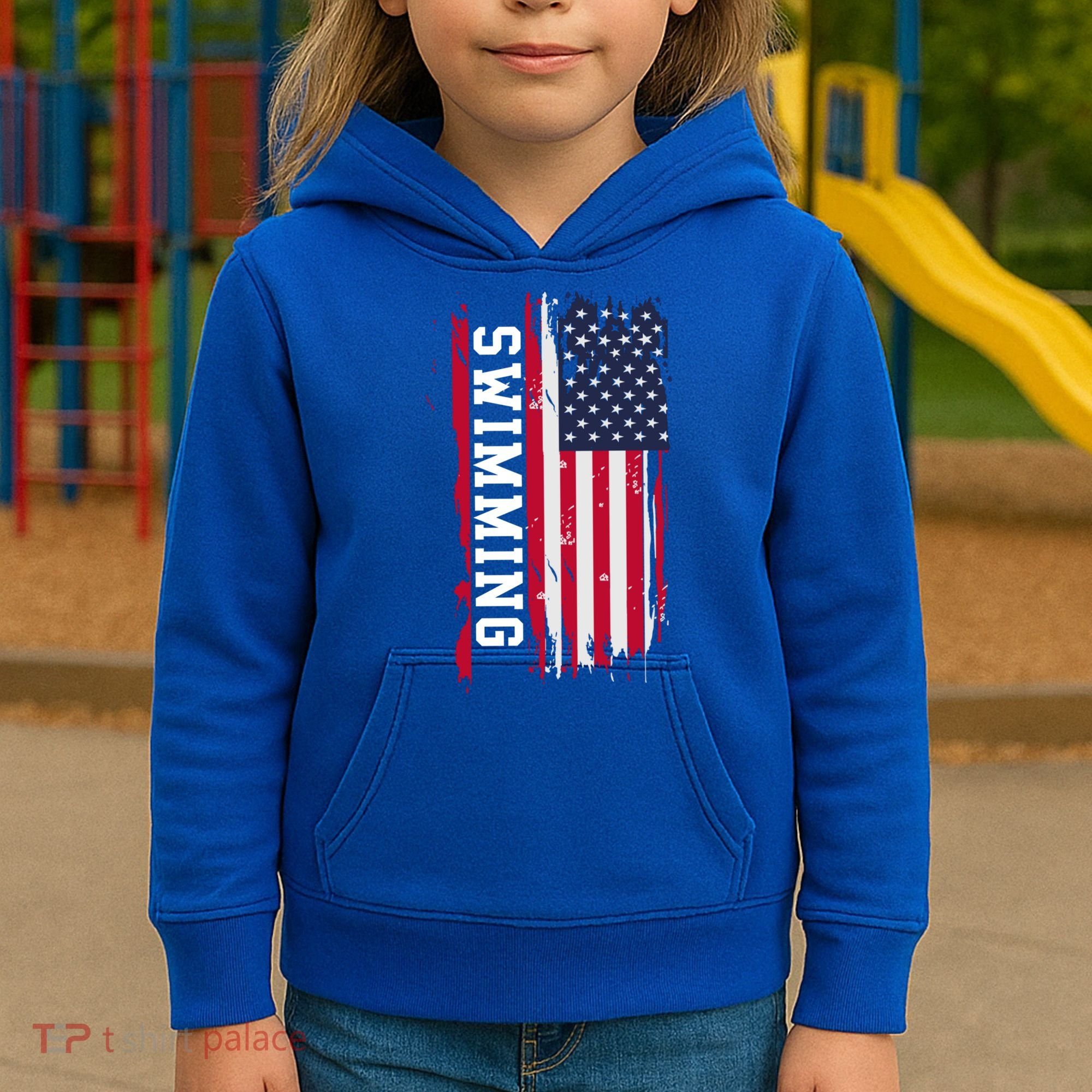 Swimming And Swimmers Gift Kids Hoodie