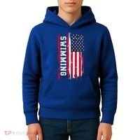 Swimming And Swimmers Gift Kids Hoodie thumb 4
