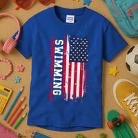 Swimming And Swimmers Gift Kids T-Shirt thumb 3
