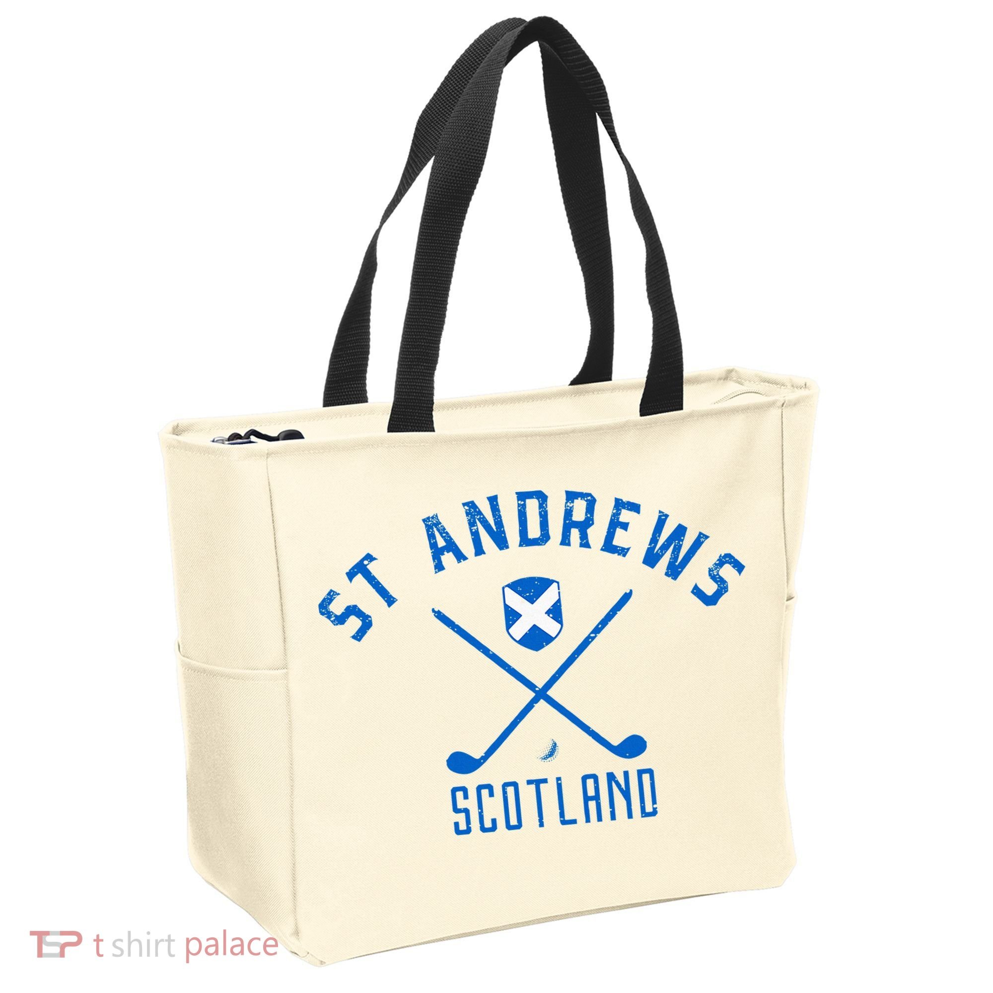 St. Andrews Scotland Golf Tote Bag