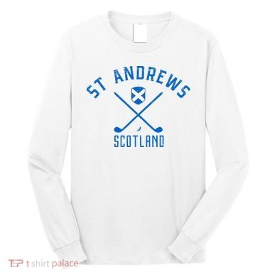 St. Andrews Scotland Golf Long Sleeve Shirt