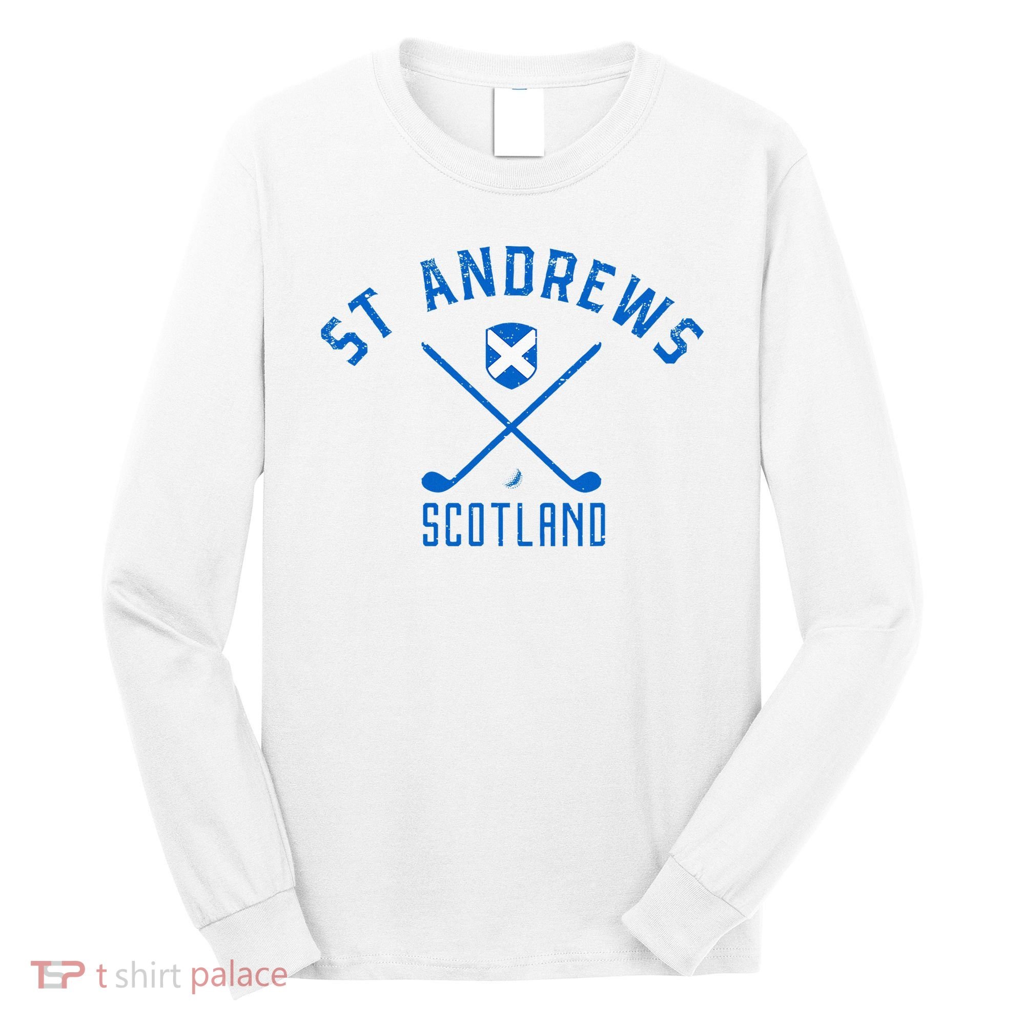 St. Andrews Scotland Golf Long Sleeve Shirt